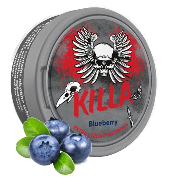 Puchase Killa Blueberry nicotine pouches