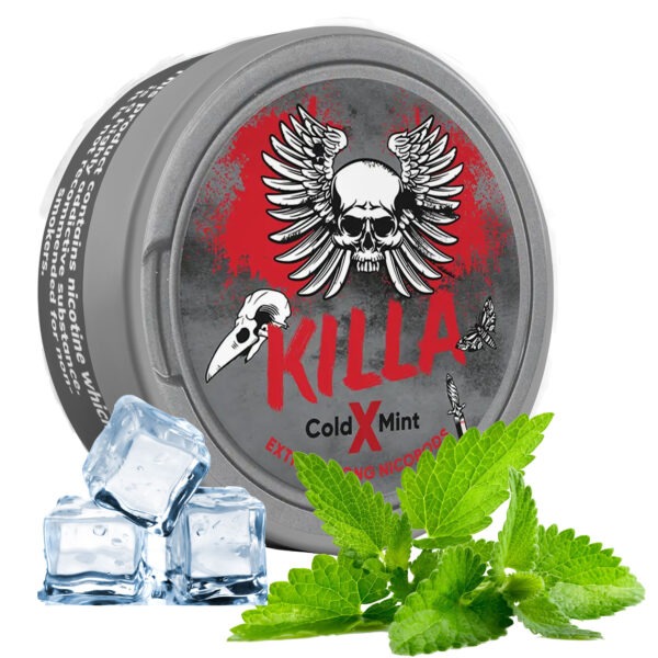 KILLA Cold X Mint nicotine pouches