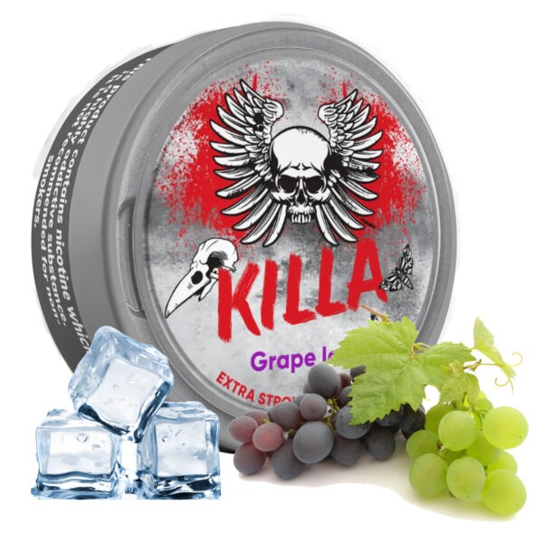 KILLA Grape Ice nicotine pouches