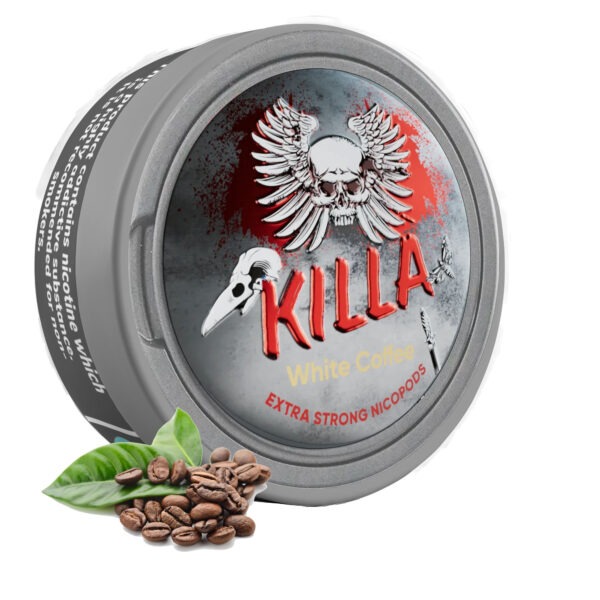 KILLA White Coffee buy nico pods