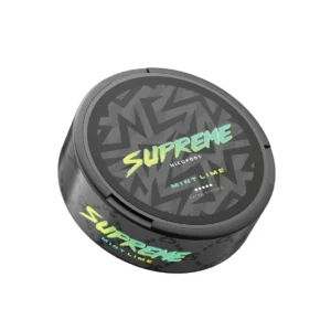 Supreme Mint Lime nicotine pouches