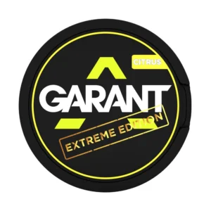 Buy GARANT Citrus Extreme nicotine pouches