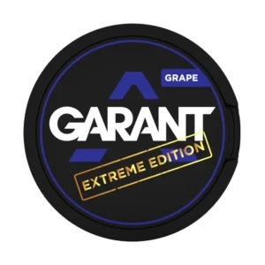 Buy GARANT Grape Extreme nicotine pouches