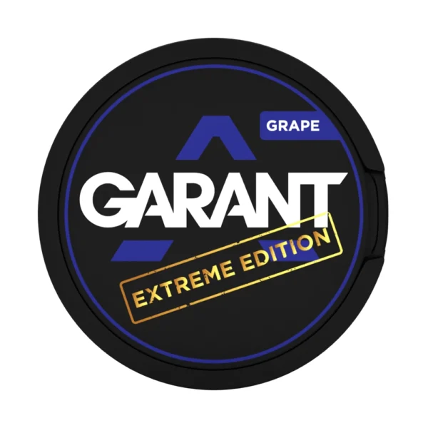 Buy GARANT Grape Extreme nicotine pouches