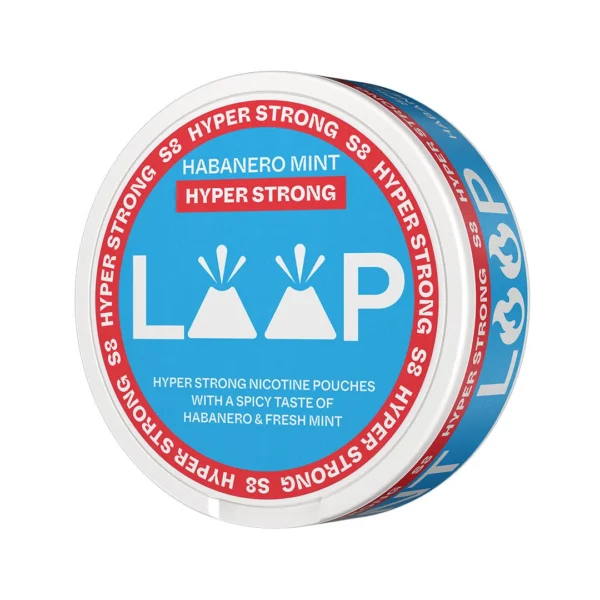 buy LOOP Habanero Mint Hyper Strong nicotine pouches