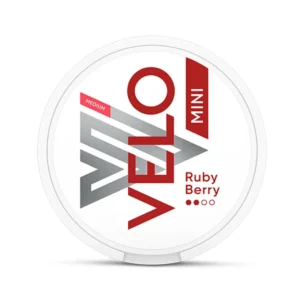 buy VELO Ruby Berry Mini nicotine pouches