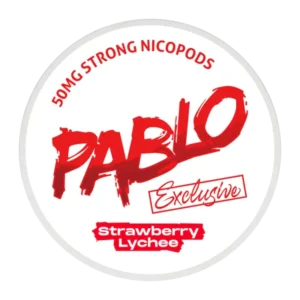 acheter les sachets de nicotine Pablo Exclusive Strawberry Lychee