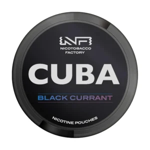 Acheter des sachets de nicotine Cuba Black Line Black Currant