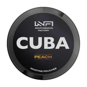 buy Cuba Black Line Peach nicotine pouches