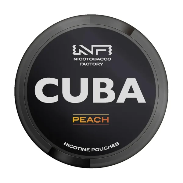 acheter les sachets de nicotine Cuba Black Line Peach