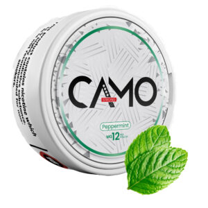 CAMO Peppermint 12mg nicotine pouches