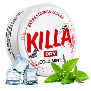 Killa Cold Mint Dry Nicotine Pouches