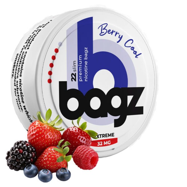 Bagz Berry Cool nicotine pouches