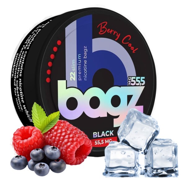 Bagz Berry Cool Black nico pods